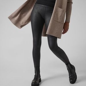 Athleta black leggings, size M